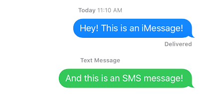 imsg vs sms